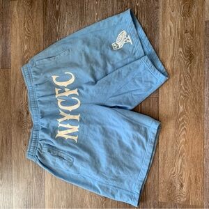 OVO X NYCFC Light Blue Shorts